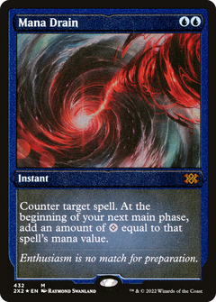Mana Drain (Foil Etched) (432) [Double Masters 2022] foil - Deck Out Gaming