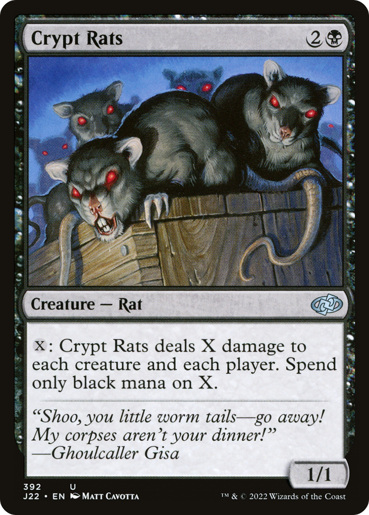 Crypt Rats (392) [Jumpstart 2022] - Deck Out Gaming