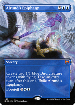 Alrund's Epiphany (Borderless) (295) [Kaldheim] - Deck Out Gaming