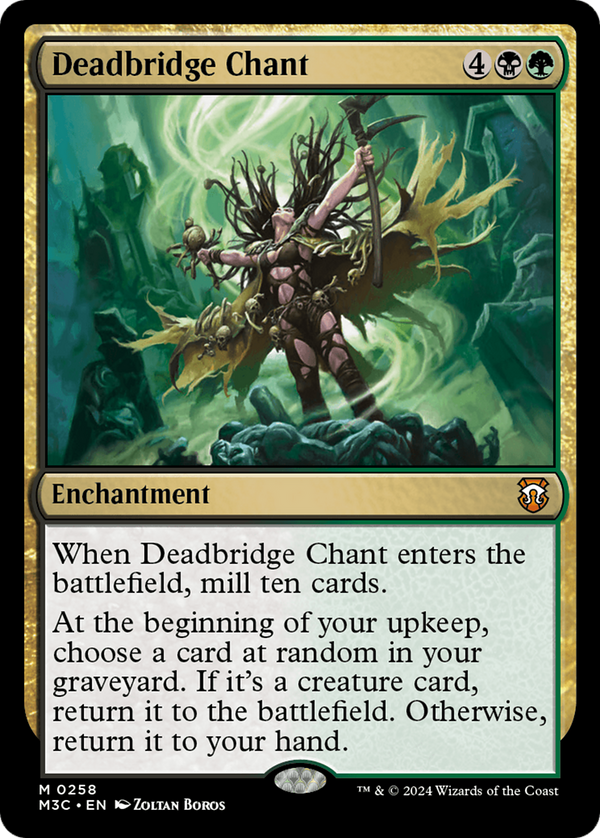 Deadbridge Chant (258) [Modern Horizons 3 Commander] - Deck Out Gaming