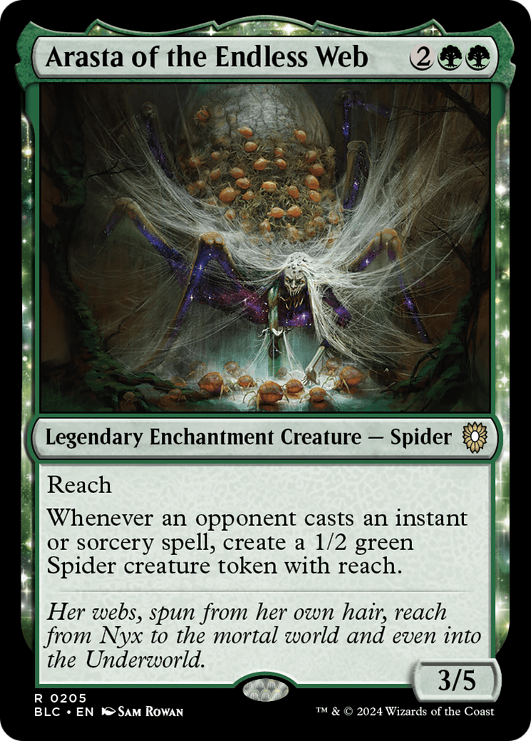 Arasta of the Endless Web (205) [Bloomburrow Commander] - Deck Out Gaming