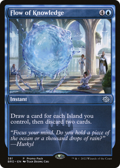 Flow of Knowledge (381) [The Brothers' War] foil - Deck Out Gaming