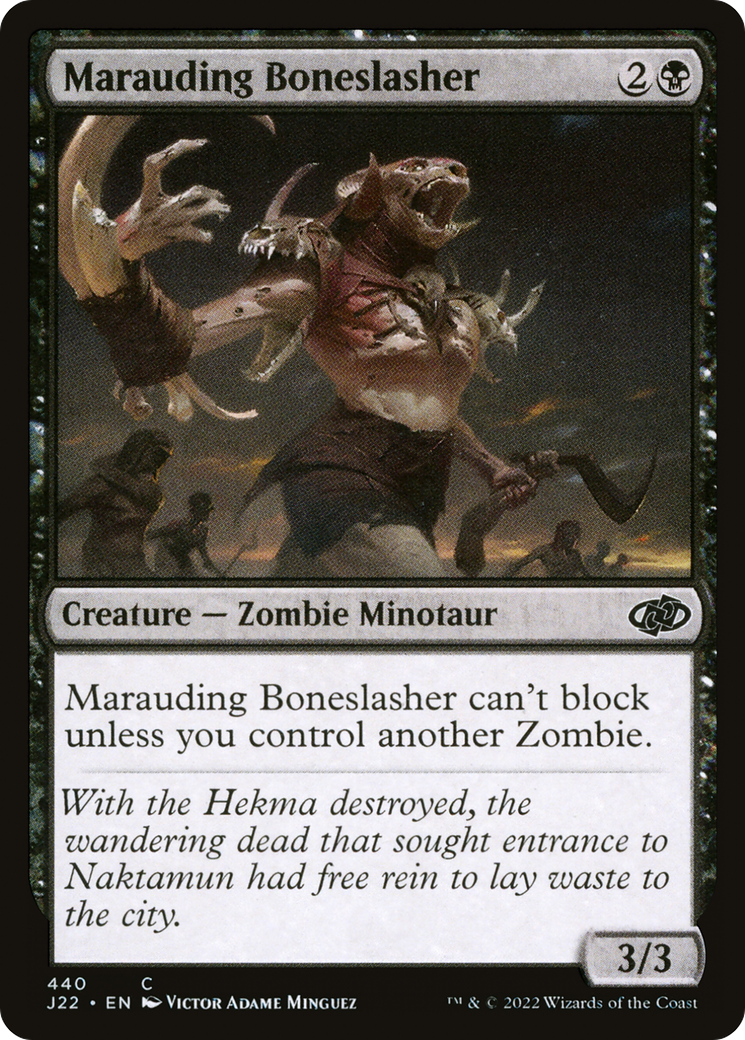 Marauding Boneslasher (440) [Jumpstart 2022] - Deck Out Gaming