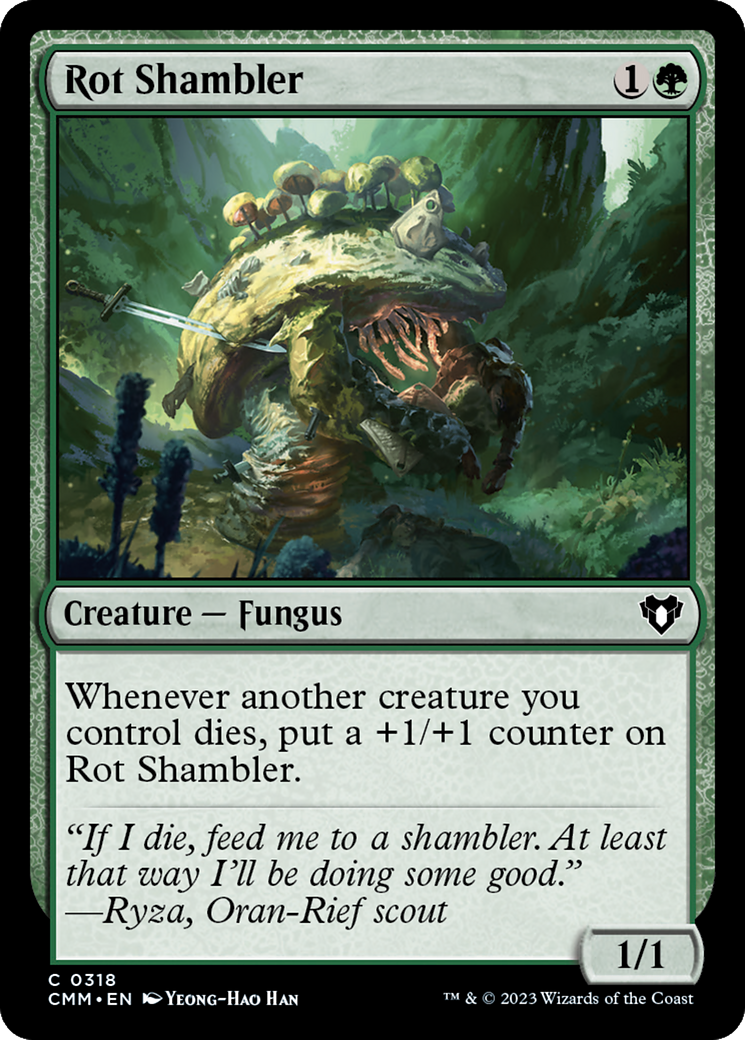 Rot Shambler (318) [Commander Masters] - Deck Out Gaming