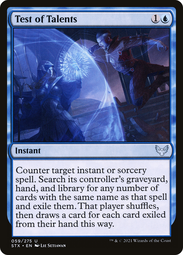 Test of Talents (59) [Strixhaven: School of Mages] foil - Deck Out Gaming