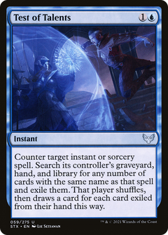 Test of Talents (59) [Strixhaven: School of Mages] foil - Deck Out Gaming