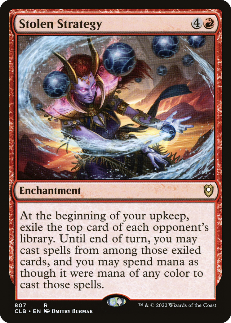 Stolen Strategy (807) [Commander Legends: Battle for Baldur's Gate] - Deck Out Gaming