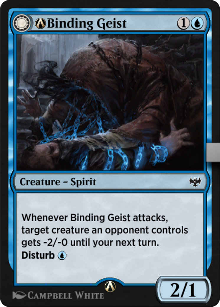 A-Binding Geist // A-Spectral Binding (A-48) [Innistrad: Crimson Vow] - Deck Out Gaming