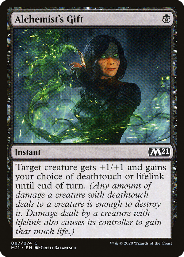 Alchemist's Gift (87) [Core Set 2021] foil - Deck Out Gaming