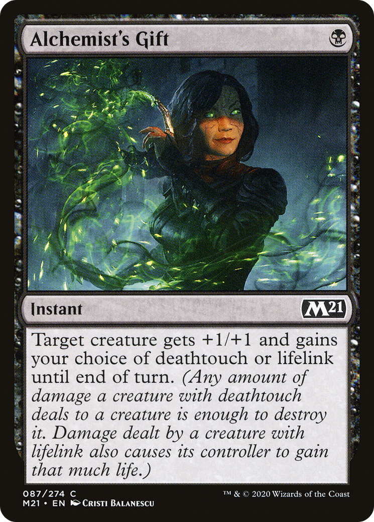 Alchemist's Gift (87) [Core Set 2021] foil - Deck Out Gaming
