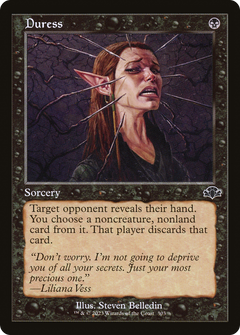 Duress (Retro Frame) (303) [Dominaria Remastered] - Deck Out Gaming