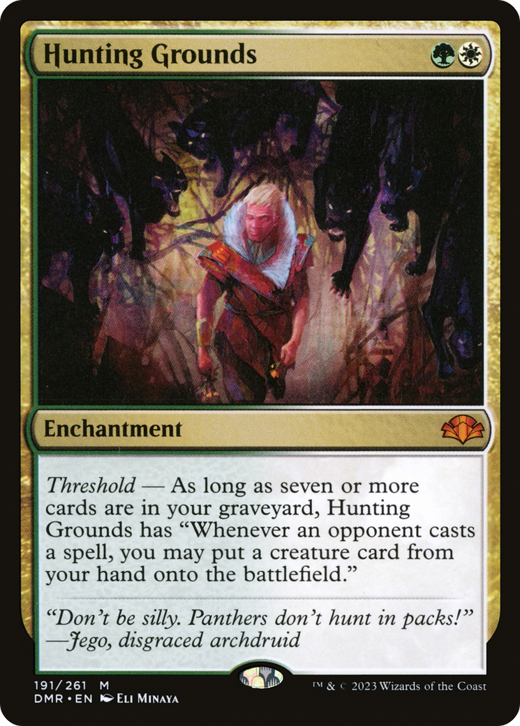 Hunting Grounds (191) [Dominaria Remastered] foil - Deck Out Gaming