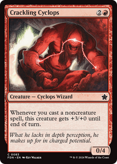 Crackling Cyclops (83) [Foundations] - Deck Out Gaming