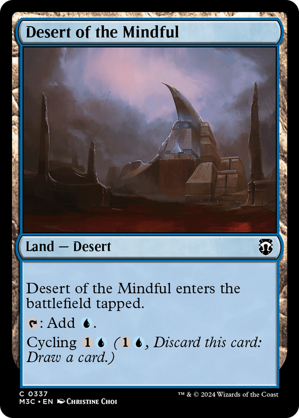 Desert of the Mindful (337) [Modern Horizons 3 Commander] - Deck Out Gaming