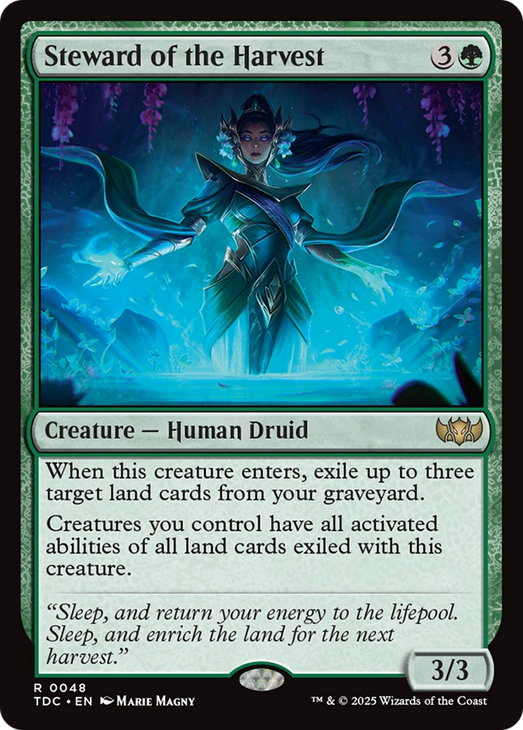 Steward of the Harvest (48) [Commander: Tarkir: Dragonstorm] - Deck Out Gaming