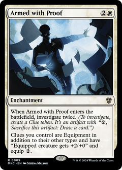 Armed with Proof (9) [Murders at Karlov Manor Commander] - Deck Out Gaming
