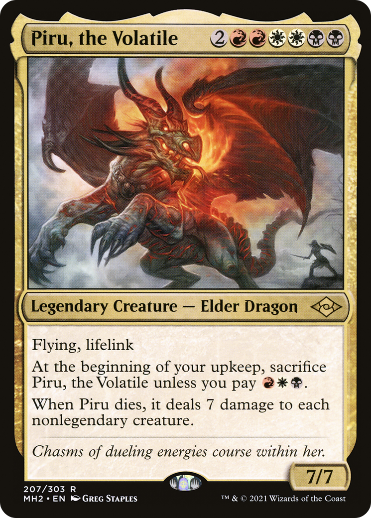 Piru, the Volatile (207) [Modern Horizons 2] - Deck Out Gaming