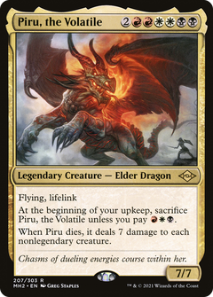 Piru, the Volatile (207) [Modern Horizons 2] foil - Deck Out Gaming