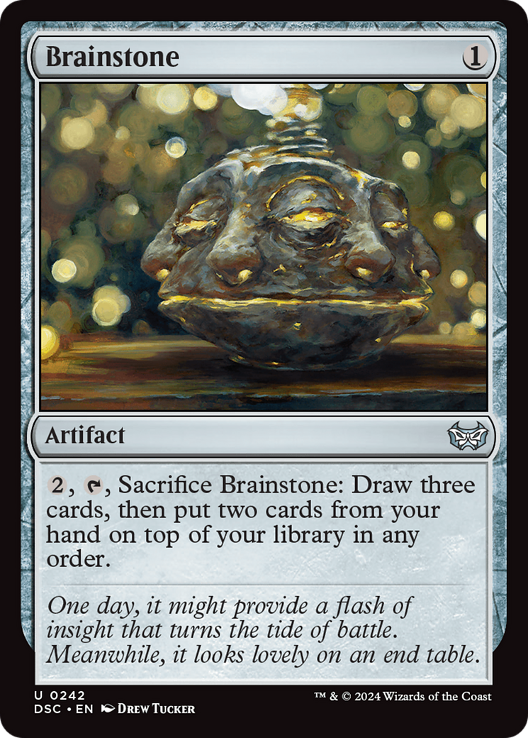 Brainstone (242) [Duskmourn: House of Horror Commander] - Deck Out Gaming