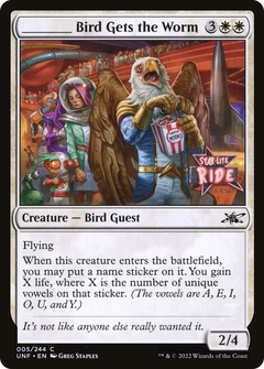 _____ Bird Gets the Worm (5) [Unfinity] - Deck Out Gaming