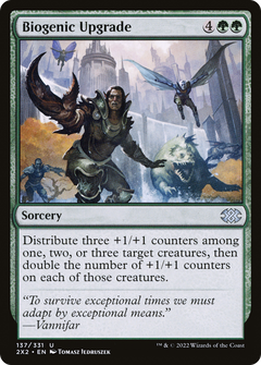 Biogenic Upgrade (137) [Double Masters 2022] foil - Deck Out Gaming
