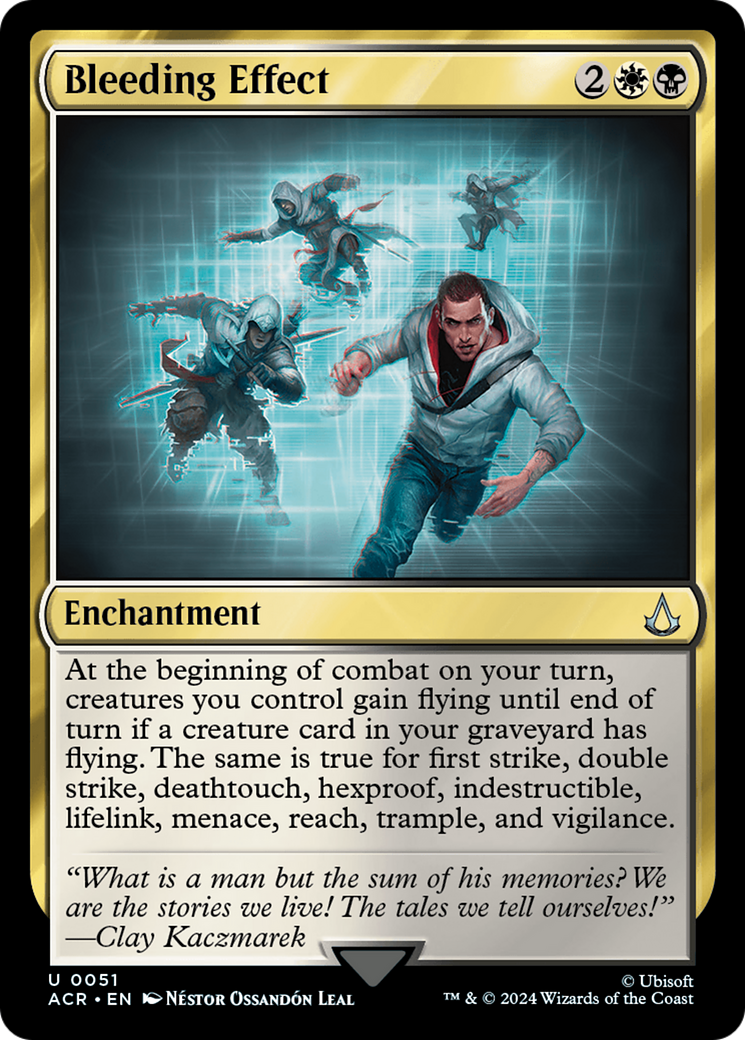 Bleeding Effect (51) [Assassin's Creed] foil - Deck Out Gaming