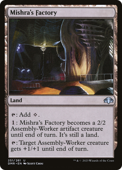 Mishra's Factory (251) [Dominaria Remastered] foil - Deck Out Gaming