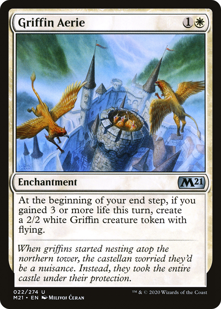 Griffin Aerie (22) [Core Set 2021] - Deck Out Gaming