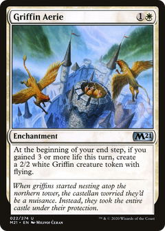 Griffin Aerie (22) [Core Set 2021] - Deck Out Gaming