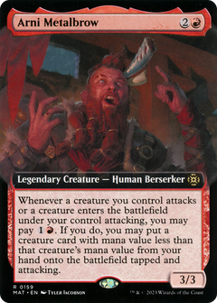 Arni Metalbrow (Extended Art) (159) [March of the Machine: The Aftermath] foil - Deck Out Gaming