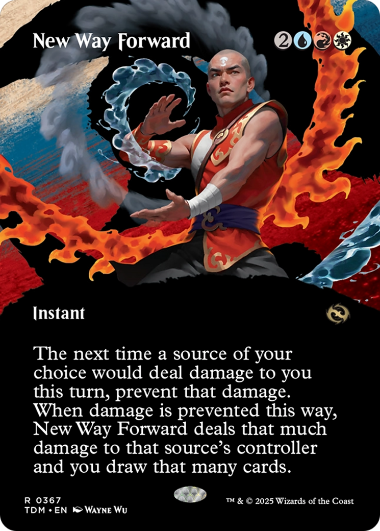 New Way Forward (Borderless) (367) [Tarkir: Dragonstorm] - Deck Out Gaming
