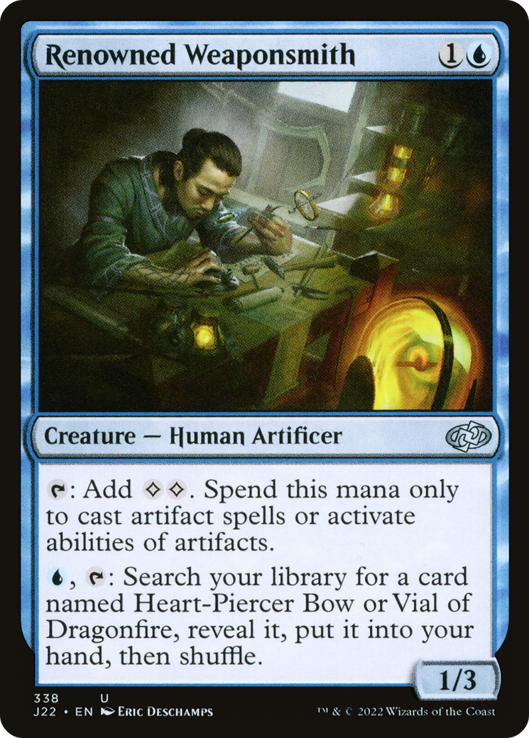 Renowned Weaponsmith (338) [Jumpstart 2022] - Deck Out Gaming