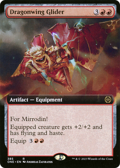 Dragonwing Glider (Extended Art) (385) [Phyrexia: All Will Be One] foil - Deck Out Gaming