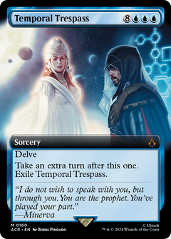 Temporal Trespass (Extended Art) (160) [Assassin's Creed] foil - Deck Out Gaming