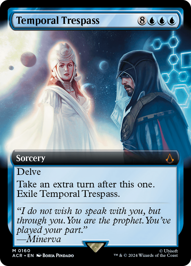 Temporal Trespass (Extended Art) (160) [Assassin's Creed] foil - Deck Out Gaming