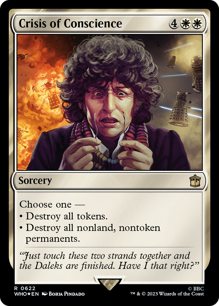 Crisis of Conscience (Surge Foil) (622) [Doctor Who] foil - Deck Out Gaming