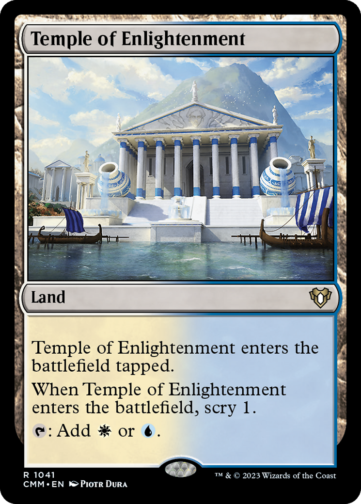 Temple of Enlightenment (1041) [Commander Masters] - Deck Out Gaming