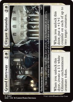 Grand Entryway // Elegant Rotunda (0287) (287) [Duskmourn: House of Horror] - Deck Out Gaming