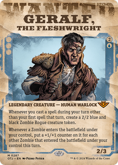 Geralf, the Fleshwright (Showcase) (287) [Outlaws of Thunder Junction] - Deck Out Gaming