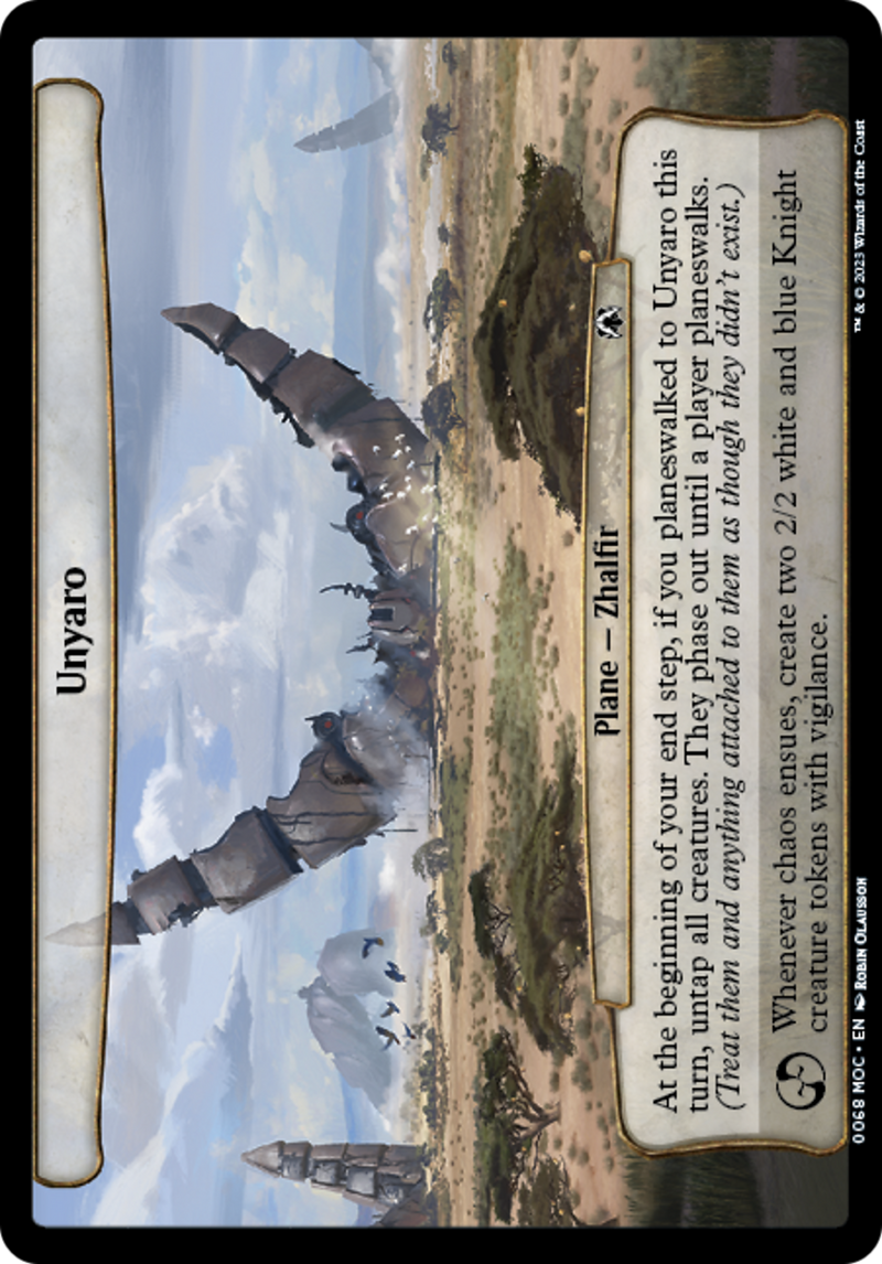 Unyaro (68) [March of the Machine Commander] - Deck Out Gaming