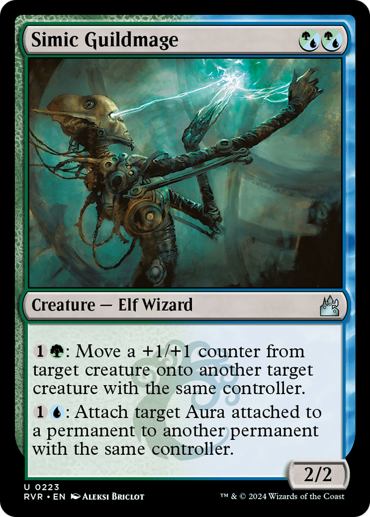 Simic Guildmage (223) [Ravnica Remastered] foil - Deck Out Gaming