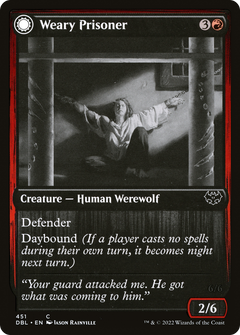 Weary Prisoner (451) [Innistrad: Double Feature] - Deck Out Gaming