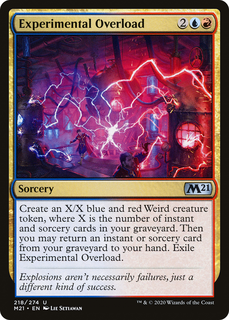 Experimental Overload (218) [Core Set 2021] - Deck Out Gaming