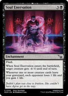 Soul Enervation (106) [Murders at Karlov Manor] foil - Deck Out Gaming