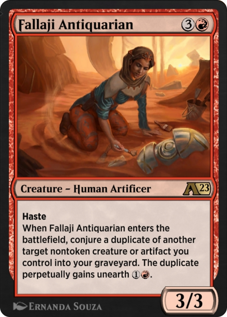 Fallaji Antiquarian (8) [Alchemy: The Brothers' War] - Deck Out Gaming