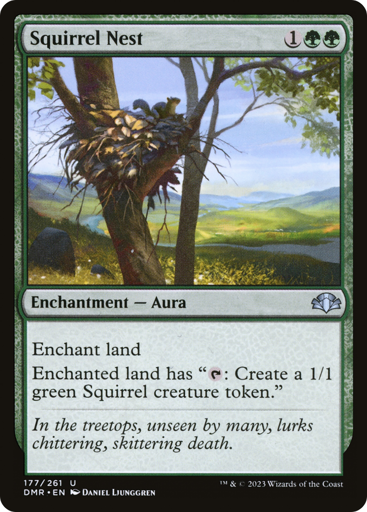 Squirrel Nest (177) [Dominaria Remastered] - Deck Out Gaming