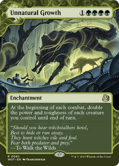 Unnatural Growth (62) [Wilds of Eldraine: Enchanting Tales] - Deck Out Gaming