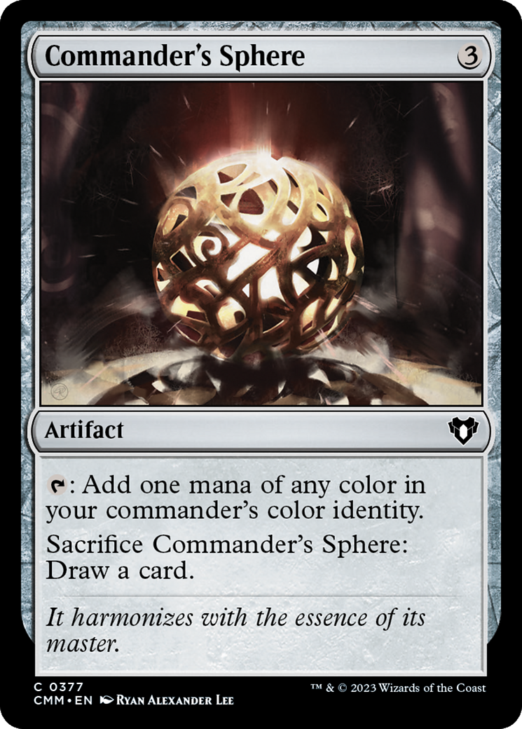 Commander's Sphere (377) [Commander Masters] - Deck Out Gaming