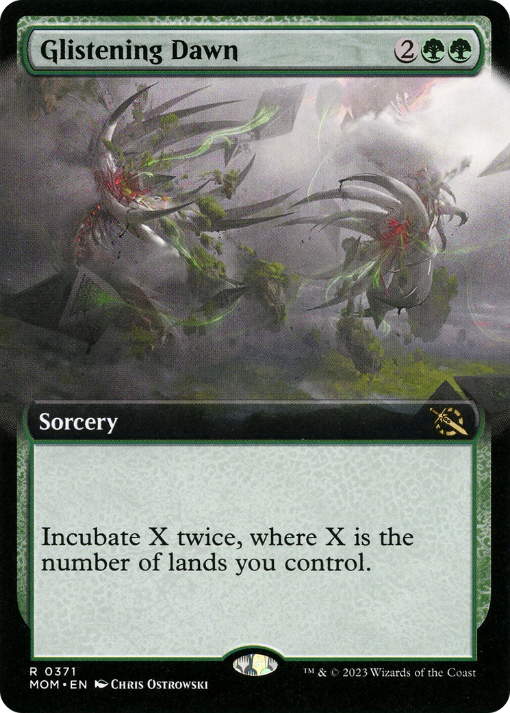 Glistening Dawn (Extended Art) (371) [March of the Machine] - Deck Out Gaming