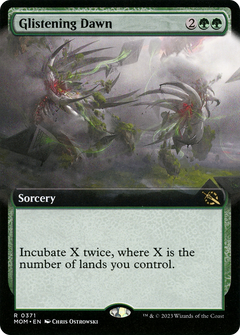 Glistening Dawn (Extended Art) (371) [March of the Machine] foil - Deck Out Gaming